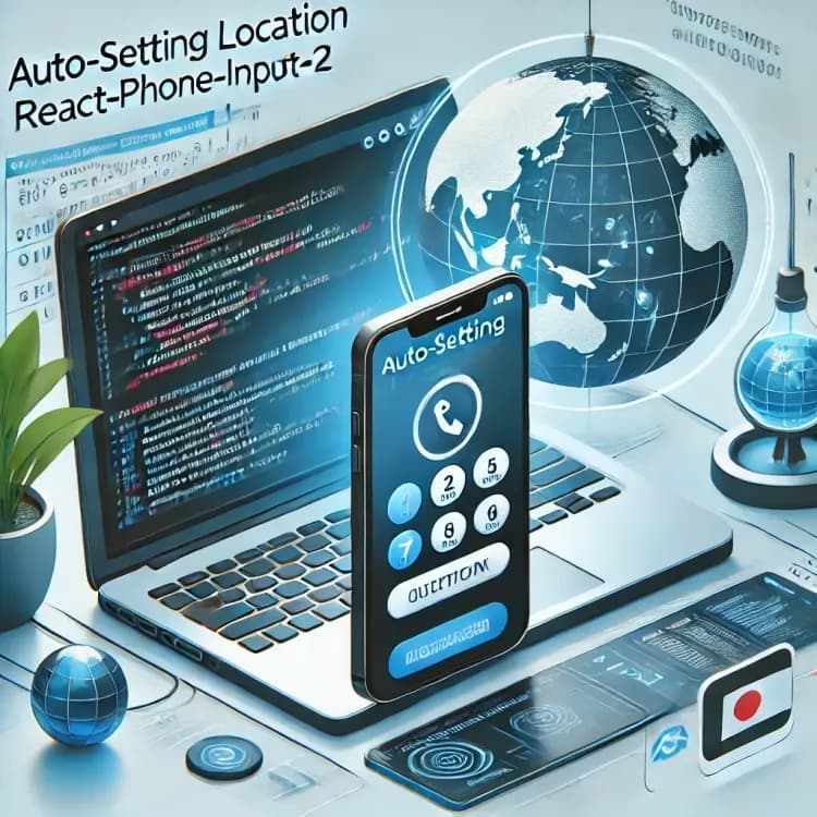React-phone-input Auto setting